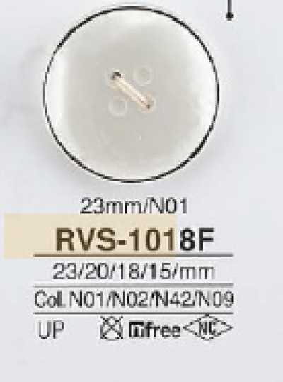 RVS1018F ポリエステル樹脂製 表穴4つ穴ボタン