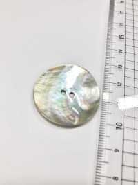 SAK1 天然素材 ２つ穴 貝 シェル ボタン アイリス サブ画像