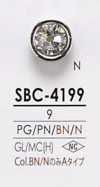 SBC4199 クリスタルストーン ボタン