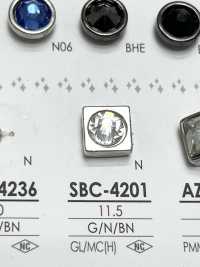 SBC4201 クリスタルストーン ボタン アイリス サブ画像