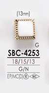 SBC4253 染色用 メタルボタン