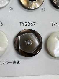 TY2067 ポリエステル樹脂製 ボタン 大阪プラスチック工業(DAIYA BUTTON) サブ画像