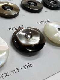 TY2067 ポリエステル樹脂製 ボタン 大阪プラスチック工業(DAIYA BUTTON) サブ画像