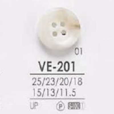 VE201 ポリエステル樹脂製 表穴4つ穴ボタン