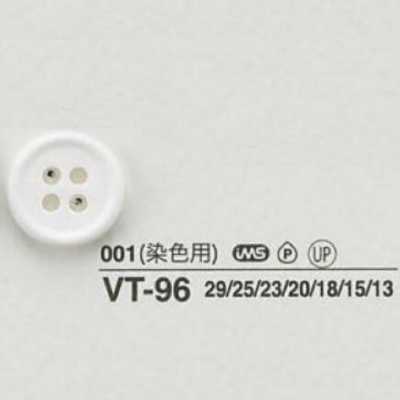 VT96 ポリエステル樹脂製 表穴4つ穴ボタン