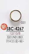 SBC4267 染色用 メタルボタン