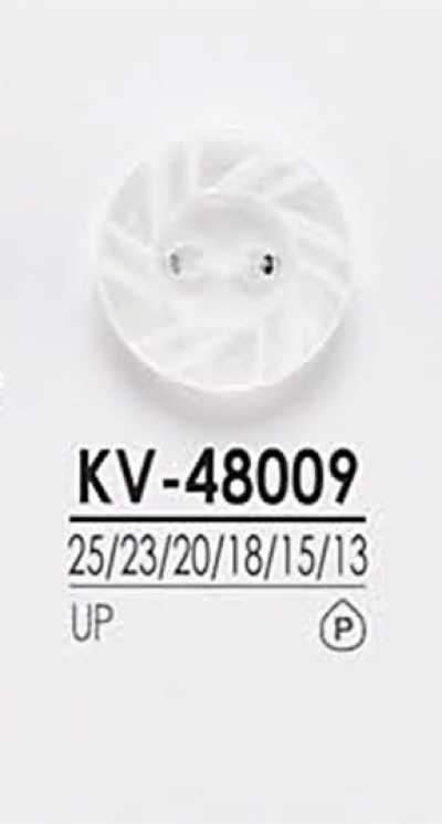 KV48009 2穴シンプルポリエステルボタン