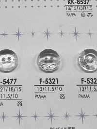 F5321 ダイヤカット ボタン アイリス サブ画像