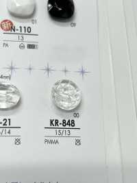 KR848 ダイヤカット ボタン アイリス サブ画像