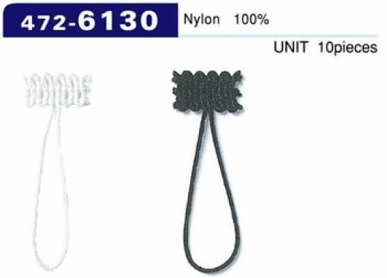 472-6130 ルーパー 組み紐タイプ 全長40mm(入り数 10)