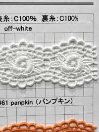 25211 細幅ケミカルレース 協和レース サブ画像