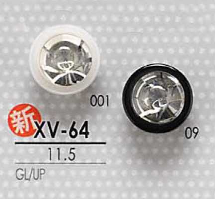 XV64 染色用 クリスタルストーン ボタン