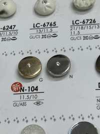 N104 ピンカール調 クリスタルストーン ボタン アイリス サブ画像