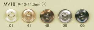 MV18 DAIYA BUTTONS 貝調ポリエステルボタン