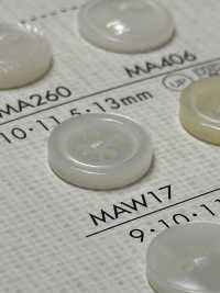 MAW17 DAIYA BUTTONS 貝調ポリエステルボタン 大阪プラスチック工業(DAIYA BUTTON) サブ画像