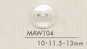 MAW104 DAIYA BUTTONS 貝調ポリエステルボタン