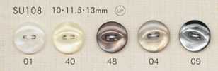 SU108 DAIYA BUTTONS 貝調ポリエステルボタン