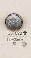 CB1022 メタル ジャケット用 シルバー ボタン