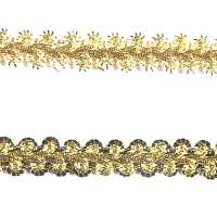 113-1085 メタリックラメブレード 約8mm[リボン・テープ・コード] DARIN(ダリン) サブ画像