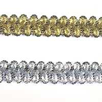 113-580 メタリックラメブレード 約10mm[リボン・テープ・コード] DARIN(ダリン) サブ画像