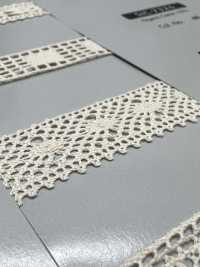 SIC-7262 オーガニックコットントーションレース/15ミリ SHINDO(SIC) サブ画像