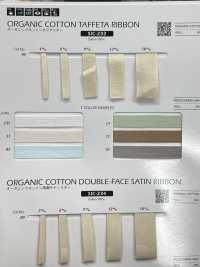 SIC-232 オーガニックコットンタフタリボン[リボン・テープ・コード] SHINDO(SIC) サブ画像