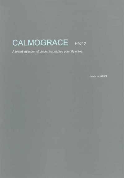 H0212 CALMOGRACE ポリエステル 分散染め ストレッチ無地