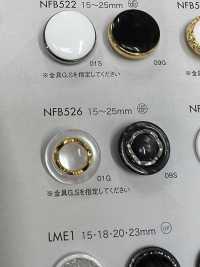 NFB526 ポリエステル樹脂/キャスト製 ボタン 大阪プラスチック工業(DAIYA BUTTON) サブ画像
