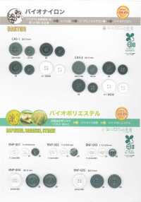 CAS-1 バイオナイロン 4つ穴ボタン アイリス サブ画像