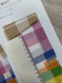 53000 40s ギンガム/ストライプ 先染め[生地] VANCET サブ画像