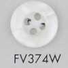 FV374W ポリエステル樹脂製 ボタン