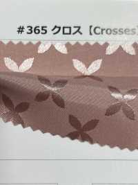 365 グレース クロス柄[生地] 仙田 サブ画像