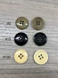 NUT-971 天然素材 ナット 4つ穴 ボタン アイリス サブ画像