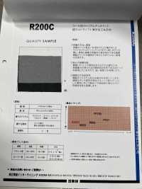 R200C コート向け トリプルデュオドット 超ウルトラソフト 薄手加工糸 芯地 日東紡アドバンテックス サブ画像