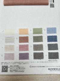 14272 コードットオーガニックス&#174; 40sヘリンボンシャンブレー[生地] SUNWELL(サンウェル) サブ画像