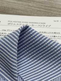 52193 ポリエステルサッカーストライプ[生地] SUNWELL(サンウェル) サブ画像