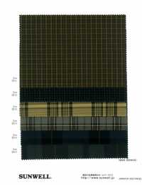14271 先染綿/ナイロンチェック(コーデュラ(R)ファブリック)[生地] SUNWELL(サンウェル) サブ画像