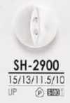 SH-2900 ポリエステル樹脂製 表穴2つ穴・つや有りボタン