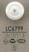 LC6799 染色用 ピンカール調 クリスタルストーン ボタン