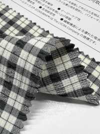 KKF8586-W-2 サッカーストレッチ広巾 チェック[生地] 宇仁繊維(小紋工房) サブ画像