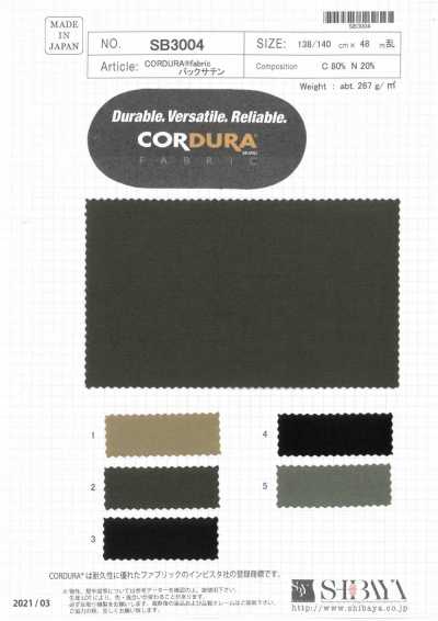 SB3004 CORDURA®fabric バックサテン