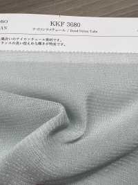 KKF3680 ナイロンラメチュール[生地] 宇仁繊維(小紋工房) サブ画像
