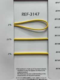 REF-3147 リサイクルポリエステル エラスティックコード (ハードタイプ)[リボン・テープ・コード] SHINDO(SIC) サブ画像