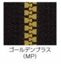 5VSMPMR ビスロン&#174; メタリックファスナー 5サイズ ゴールデンブラス 逆開 YKK サブ画像