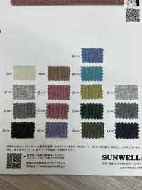 14616 コードットオーガニックス&#174; 30sテレコ[生地] SUNWELL(サンウェル) サブ画像