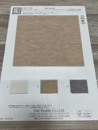 KYC640-W 無染色オーガニックコットンポプリン[生地] 宇仁繊維(小紋工房) サブ画像