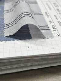 SB60910 1/60 リネン ストライプ[生地] 柴屋 サブ画像