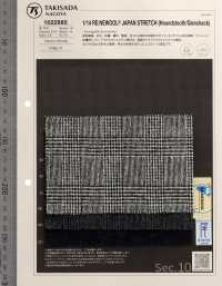 1022885 RE:NEWOOL® JAPAN ストレッチフラノ平チェックシリーズ[生地] 瀧定名古屋 サブ画像