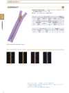 7MGPOR EVERBRIGHT® ファスナー 7サイズ ゴールド オープン