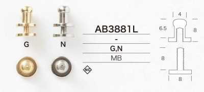 AB3881L ネジ式トップパーツ